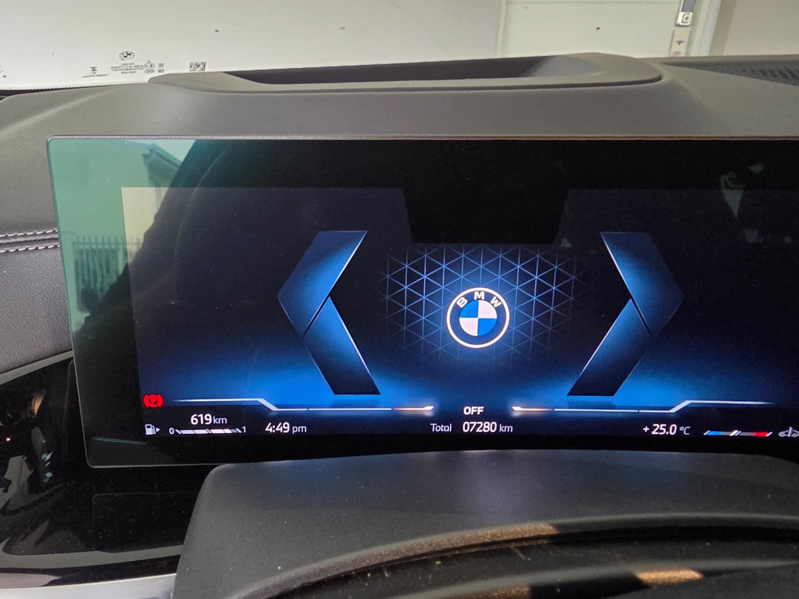 Pantalla curva BMW